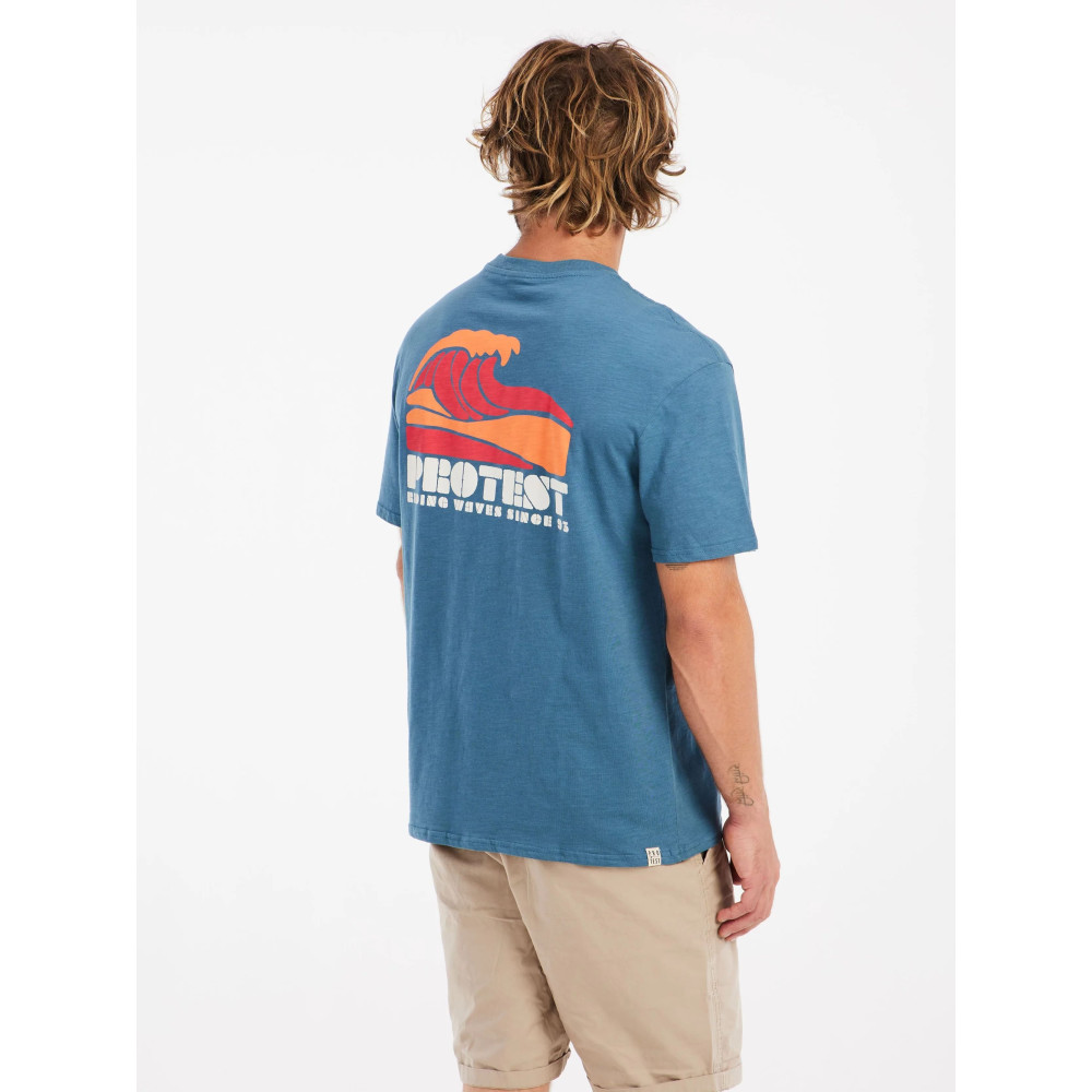T-shirt Protest - Jake - Raku Blue