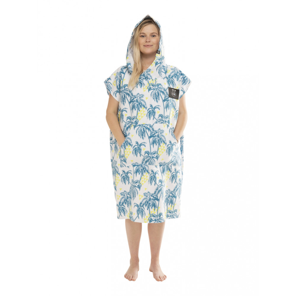 Poncho De Surf Microfibre - Serviette Changée Rapide, Avec Capuche - Pour Plage, Piscine, Voyage - Taille Adulte