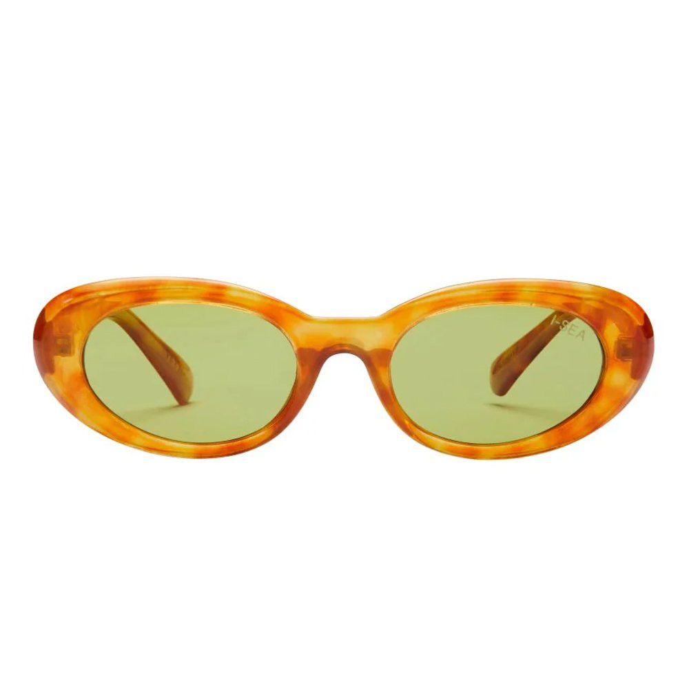 Lunettes de soleil I sea - Jagger - Honey Tort / Green