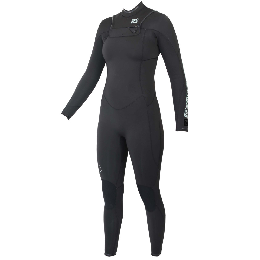 Combinaison Sooruz - Divine 4/3mm front zip - Organic Oysterprene - Black