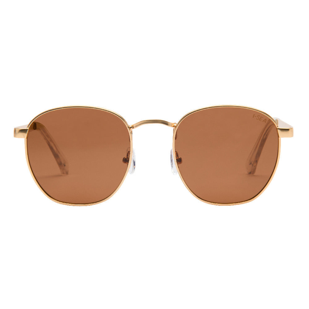 Lunettes de soleil I sea - Cooper - Gold / Brown