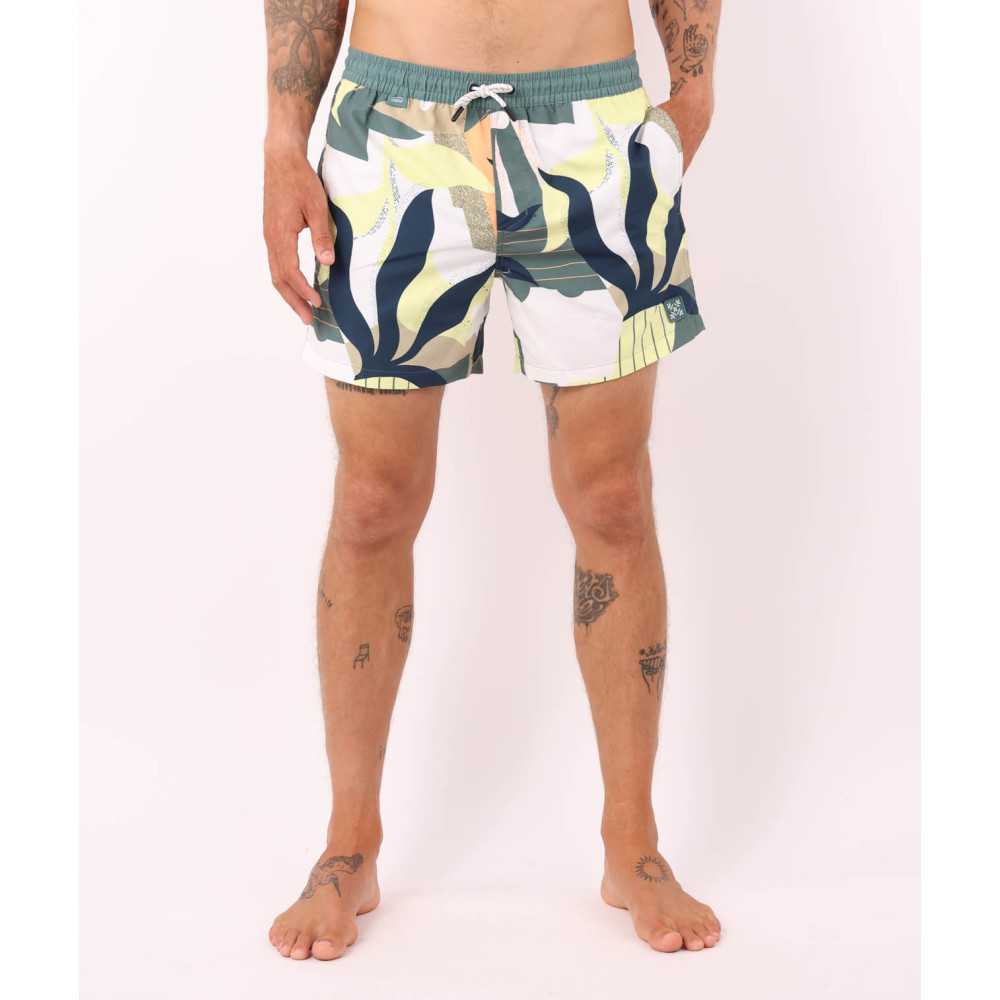 Short de bain Oxbow - Wipeout - Jungle