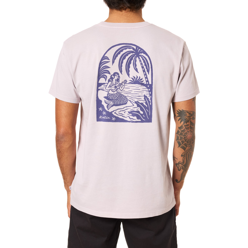 T-shirt Katin - Mirage - Light lavender pigment dye