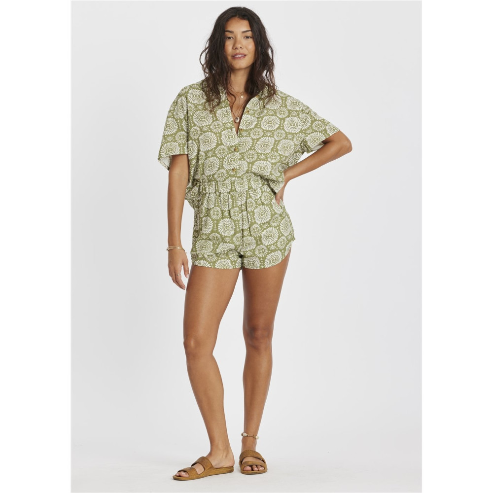 Chemise Sisstrevolution - What a vibe - Army