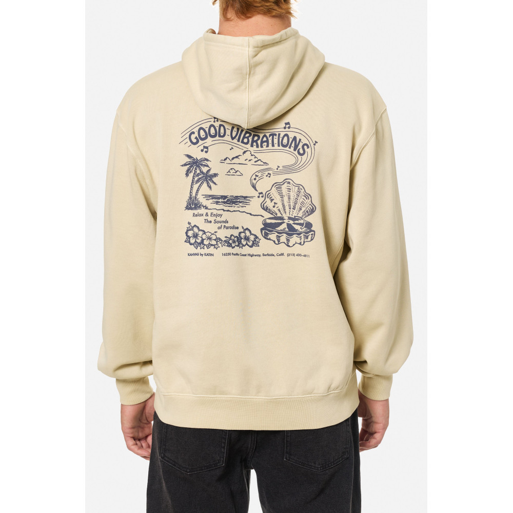Sweat hoody zippé Katin - Vibrations - Pelican