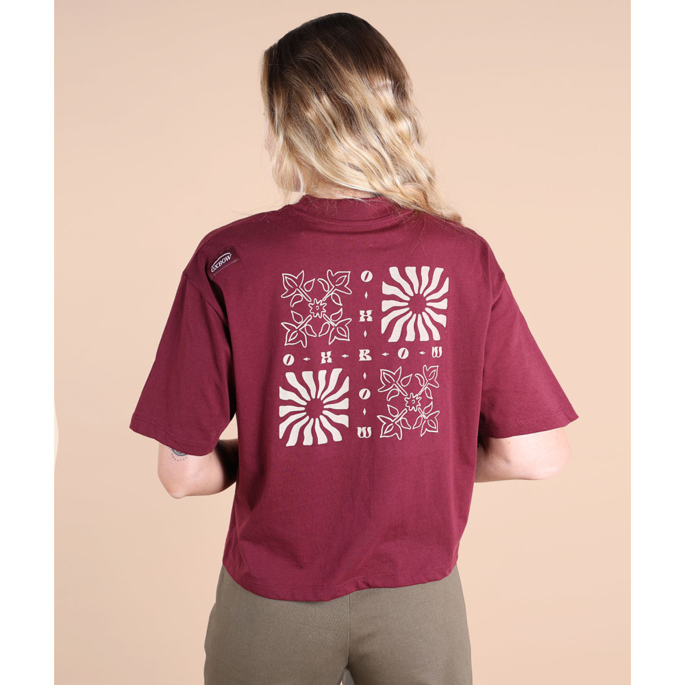 T-shirt Oxbow - Asy - Plum