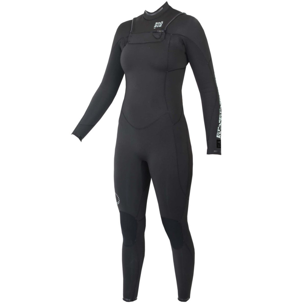 Combinaison Sooruz - Divine 3/2 mm Chest-zip - Organic oysterprene - Black